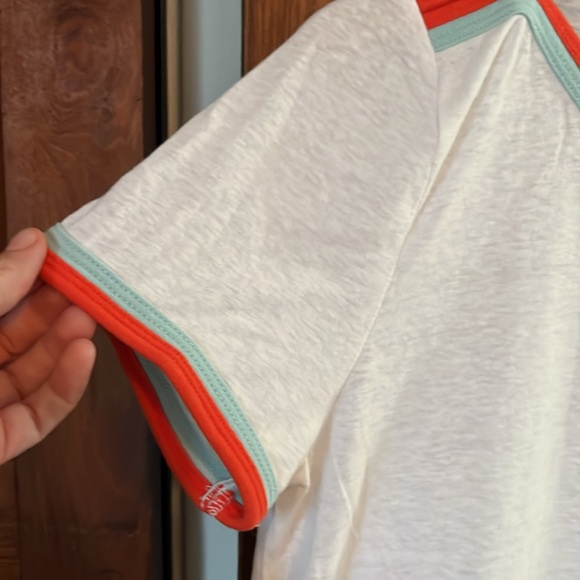 J Crew white tipped shirt size M - Picture 3 of 4